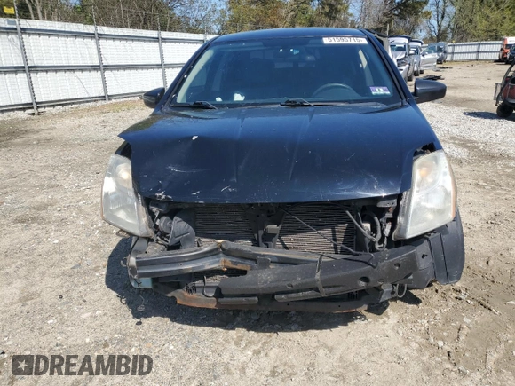 2011 Nissan Sentra 2.0 with VIN 3N1AB6AP8BL623498, listed as a Copart auction lot 51595715 with 102,741 mi miles and Salvage Title. Bid and sale history available at DreamBid. Image 5.