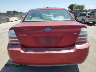 2009 Ford Taurus SEL with VIN 1FAHP24W39G109989, listed as a Copart auction lot 52167345 with 172,027 mi miles and Salvage Title. Bid and sale history available at carsss.com. Image 6.