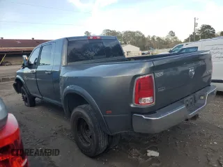 2013 Ram 3500 Laramie with VIN 3C63RRMLXDG608757, listed as a Copart auction lot 87362024 with 0 mi miles and Salvage Title. Bid and sale history available at carsss.com. Image 2.