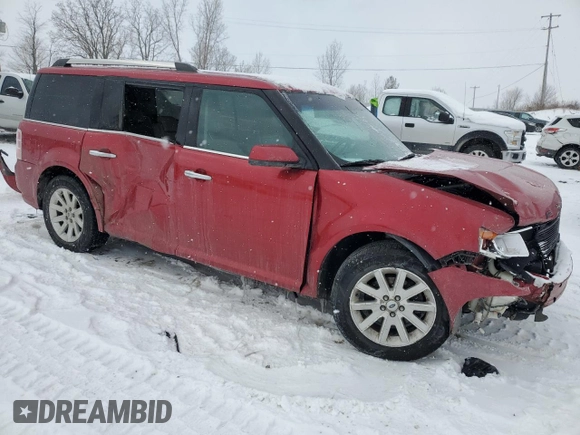 2011 Ford Flex SEL with VIN 2FMGK5CC9BBD05778, listed as a Copart auction lot 45463585 with 0 mi miles and Clean Title. Bid and sale history available at carsss.com. Image 4.