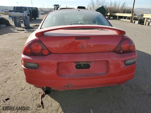 2000 Mitsubishi Eclipse GT with VIN 4A3AC54L3YE157482, listed as a Copart auction lot 85522224 with 169,216 mi miles and Salvage Title. Bid and sale history available at carsss.com. Image 6.