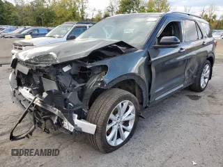 2022 Ford Explorer Platinum with VIN 1FM5K8HW9NNA08336, listed as a Copart auction lot 73702754 with 14,810 mi miles and Clean Title. Bid and sale history available at carsss.com. Image 1.