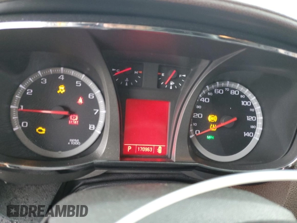 2010 GMC Terrain SLT-1 with VIN 2CTALFEW9A6285547, listed as a Copart auction lot 49255605 with 170,963 mi miles and Salvage Title. Bid and sale history available at carsss.com. Image 9.