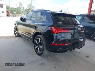 2024 Audi Q5 S line Prestige with VIN WA1FAAFY8R2034774, listed as a IAAI auction lot 42227400 with 16,521 mi miles and . Bid and sale history available at DreamBid. Image 3.