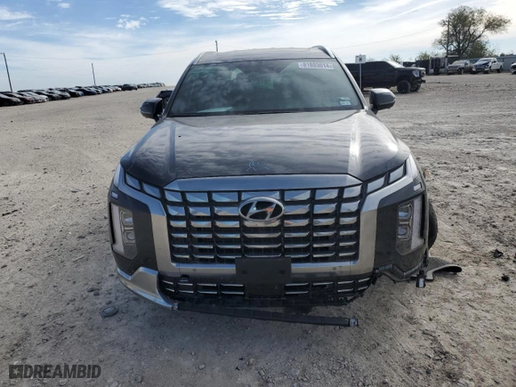 2024 Hyundai Palisade Calligraphy Night Edition with VIN KM8R7DGE5RU759708, listed as a Copart auction lot 81803014 with 7,109 mi miles and Salvage Title. Bid and sale history available at carsss.com. Image 5.