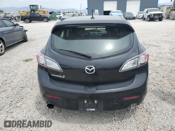 2012 Mazda 3 Mazdaspeed3 Touring with VIN JM1BL1L45C1698561, listed as a Copart auction lot 58538025 with 119,947 mi miles and Salvage title. Bid and sale history available at DreamBid. Image 6.