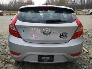 2014 Hyundai Accent SE with VIN KMHCU5AE3EU183642, listed as a Copart auction lot 49717045 with 142,328 mi miles and Salvage Title. Bid and sale history available at carsss.com. Image 6.