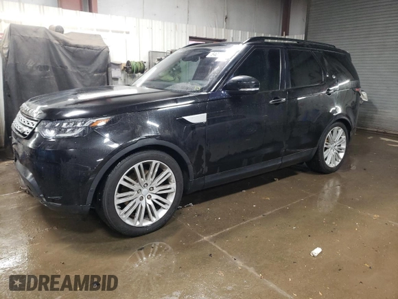 2017 Land Rover Discovery HSE Luxury with VIN SALRHBBKXHA047349, listed as a Copart auction lot 84070284 with 72,417 mi miles and Salvage Title. Bid and sale history available at carsss.com. Image 1.