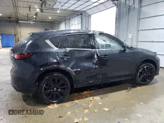 2022 Mazda CX-5 2.5 Turbo with VIN JM3KFBAY8N0648384, listed as a Copart auction lot 79225814 with 21,313 mi miles and Salvage Title. Bid and sale history available at carsss.com. Image 3.