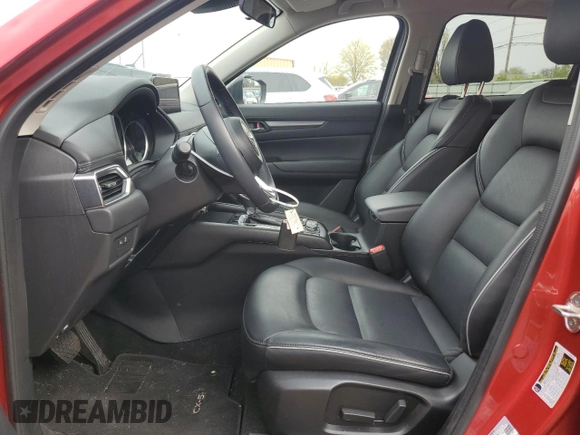 2024 Mazda CX-5 S Select with VIN JM3KFBBL3R0447078, listed as a Copart auction lot 53062645 with 17,580 mi miles and Salvage Title. Bid and sale history available at carsss.com. Image 7.