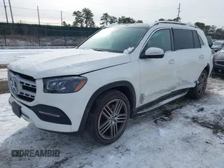 2022 Mercedes-Benz GLS with VIN 4JGFF5KE5NA726447, listed as a IAAI auction lot 41364964 with 54,001 mi miles. Bid and sale history available at carsss.com. Image 2.
