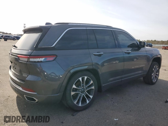 2022 Jeep Grand Cherokee Overland с VIN 1C4RJHDG7N8628396, выставлен на аукционе Copart как лот 45185415 с пробегом 61 032 миль миль и Списание • Salvage title. История ставок и продаж доступна на DreamBid. Изображение 3.