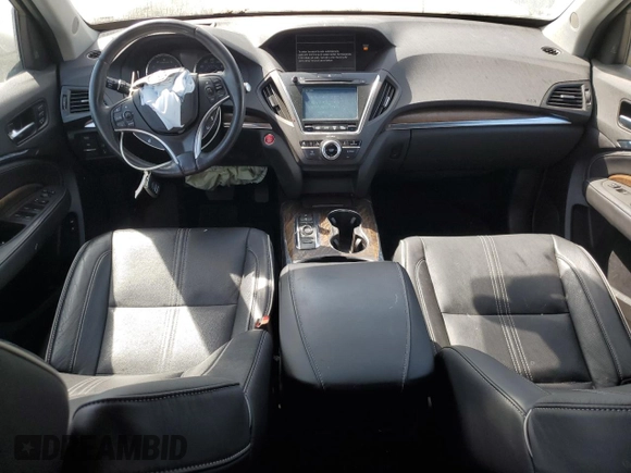 2019 Acura MDX Advance with VIN 5J8YD3H84KL001402, listed as a Copart auction lot 85201244 with 38,007 mi miles and Salvage title. Bid and sale history available at DreamBid. Image 8.
