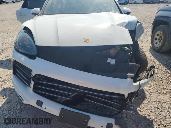2022 Porsche Cayenne E-Hybrid with VIN WP1AE2AYXNDA26111, listed as a Copart auction lot 59268574 with Not provided miles and Salvage title. Bid and sale history available at DreamBid. Image 12.