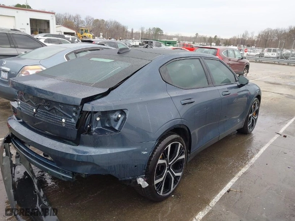 2022 Polestar 2 with VIN LPSED3KA0NL072994, listed as a IAAI auction lot 41722564 with 44,897 mi miles. Bid and sale history available at carsss.com. Image 4.