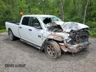 2012 Ram 2500 SLT with VIN 3C6UD5JL8CG260150, listed as a Copart auction lot 61574705 with Not provided miles and Salvage title. Bid and sale history available at DreamBid. Image 4.
