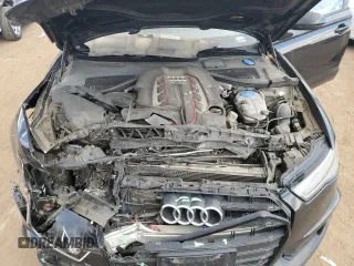 2018 Audi S6 Premium Plus with VIN WAUFFAFC4JN043791, listed as a Copart auction lot 80893114 with 91,245 mi miles and Salvage Title. Bid and sale history available at carsss.com. Image 11.