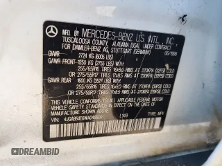 1998 Mercedes-Benz M 320/430/500 с VIN 4JGAB54E6WA048800, выставлен на аукционе Copart как лот 47688105 с пробегом 205 335 миль миль и Чистый • Clean title. История ставок и продаж доступна на DreamBid. Изображение 12.