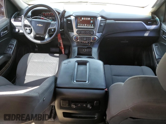 2017 Chevrolet Tahoe LS with VIN 1GNSCAKC5HR115494, listed as a Copart auction lot 54710295 with 138,899 mi miles and Salvage title. Bid and sale history available at DreamBid. Image 8.
