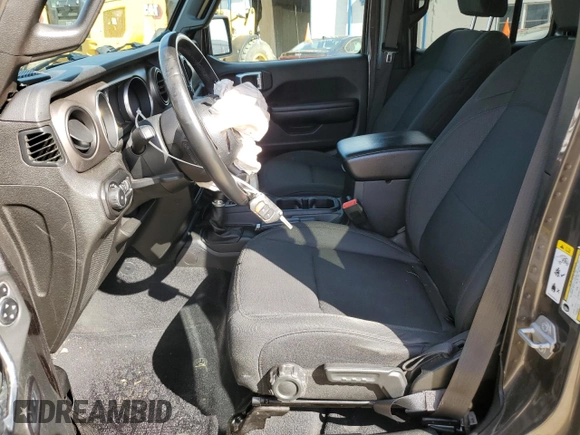 2018 Jeep Wrangler Unlimited Sport S with VIN 1C4HJXDG9JW273212, listed as a Copart auction lot 57762035 with 79,678 mi miles and Salvage title. Bid and sale history available at DreamBid. Image 7.