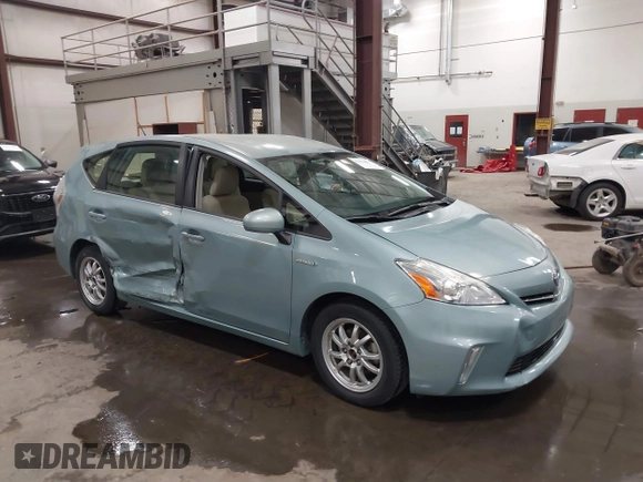 2014 Toyota Prius Two with VIN JTDZN3EU6E3307281, listed as a IAAI auction lot 42620699 with 116,908 mi miles and . Bid and sale history available at DreamBid. Image 1.