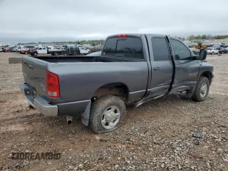 2004 Dodge Ram 2500 SLT with VIN 1D7KU28D74J255878, listed as a Copart auction lot 51108405 with 149,882 mi miles and Salvage Title. Bid and sale history available at carsss.com. Image 3.