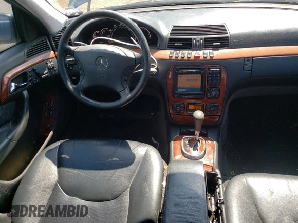 2000 Mercedes-Benz S 320/430/500 z VIN WDBNG70J8YA111998, wystawiony jako Copart lot #68190024 z przebiegiem 141 580 mil mil oraz Czysty tytuł • Clean title. Historia ofert i sprzedaży dostępna na DreamBid. Obrazek 8.