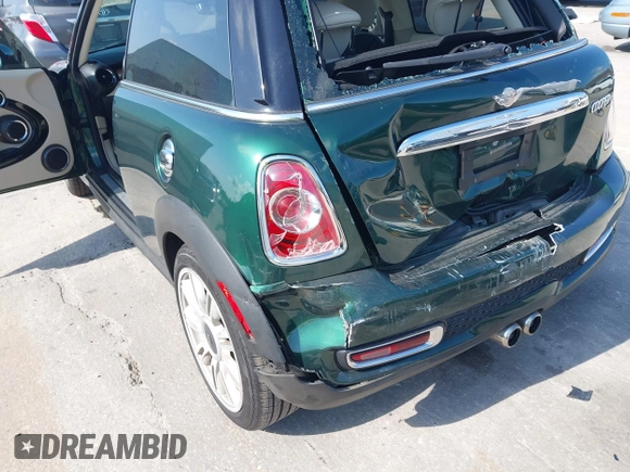 2012 MINI Hardtop S with VIN WMWSV3C50CT388026, listed as a IAAI auction lot 42093542 with 51,308 mi miles and . Bid and sale history available at DreamBid. Image 6.