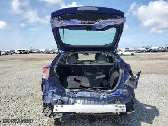 2017 Toyota Prius Two with VIN JTDKBRFU9H3574723, listed as a Copart auction lot 51485255 with 93,163 mi miles and Salvage Title. Bid and sale history available at carsss.com. Image 6.