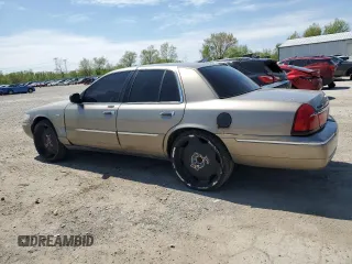 2001 Mercury Grand Marquis LS z VIN 2MEFM75W11X612617, wystawiony jako Copart lot #54782295 z przebiegiem 171 944 mil mil oraz Szkoda całkowita • Salvage title. Historia ofert i sprzedaży dostępna na DreamBid. Obrazek 2.