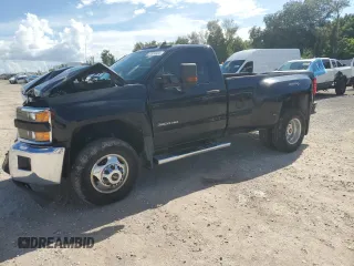 2017 Chevrolet Silverado 3500HD Work Truck with VIN 1GC3KYCG2HZ339400, listed as a Copart auction lot 67824424 with 48,926 mi miles and Salvage Title. Bid and sale history available at carsss.com. Image 1.