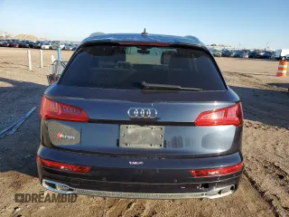 2019 Audi SQ5 Premium Plus with VIN WA1B4AFY5K2001775, listed as a Copart auction lot 80466204 with 120,337 mi miles and Salvage Title. Bid and sale history available at DreamBid. Image 6.