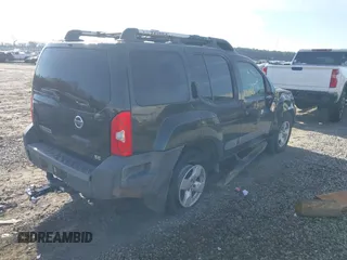 2005 Nissan Xterra S with VIN 5N1AN08U35C650696, listed as a IAAI auction lot 41467654 with 263,410 mi miles. Bid and sale history available at carsss.com. Image 4.