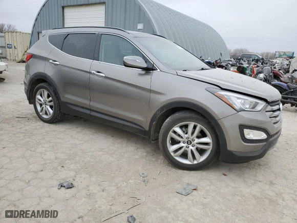 2016 Hyundai Santa Fe Sport with VIN 5XYZWDLA2GG312911, listed as a Copart auction lot 85770144 with 52,634 mi miles and Salvage Title. Bid and sale history available at carsss.com. Image 4.
