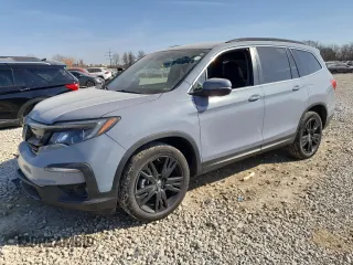 2022 Honda Pilot Special Edition with VIN 5FNYF6H26NB057242, listed as a Copart auction lot 48786425 with 34,740 mi miles and Salvage Title. Bid and sale history available at carsss.com. Image 1.