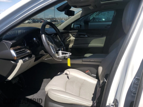 2017 Cadillac CT6 Luxury AWD with VIN 1G6KD5RS7HU145073, listed as a Copart auction lot 51009295 with 74,487 mi miles and Salvage title. Bid and sale history available at DreamBid. Image 7.