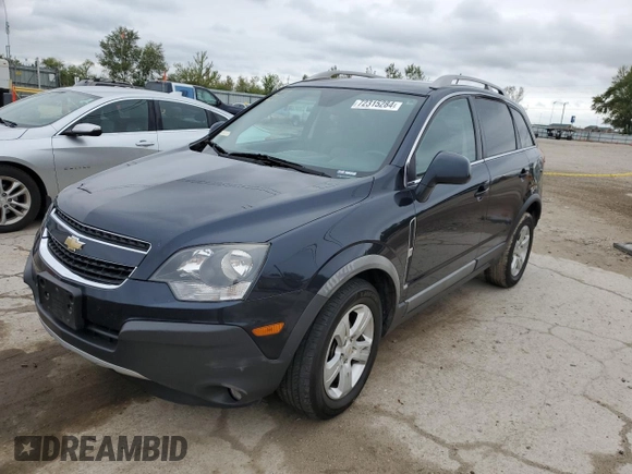 2015 Chevrolet Captiva Sport LS with VIN 3GNAL2EK3FS522499, listed as a Copart auction lot 72315284 with 163,545 mi miles and Salvage Title. Bid and sale history available at DreamBid. Image 1.