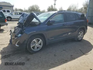 2018 GMC Terrain SLE with VIN 3GKALMEX3JL129254, listed as a Copart auction lot 48492125 with 0 mi miles and Non Repairable. Bid and sale history available at carsss.com. Image 1.