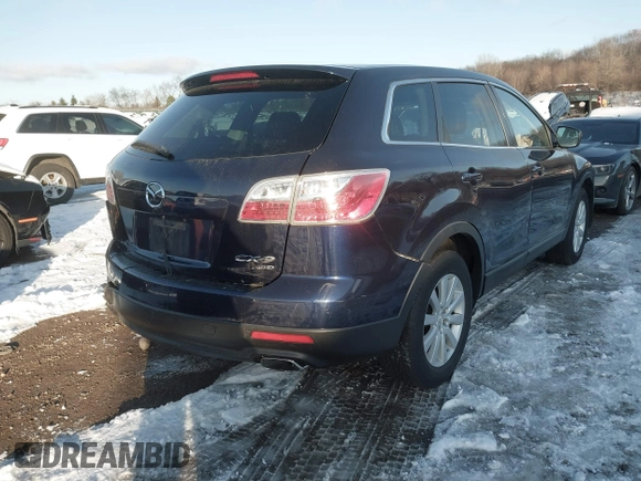 2010 Mazda CX-9 Grand Touring with VIN JM3TB3MA1A0201264, listed as a IAAI auction lot 41142904 with 160,195 mi miles. Bid and sale history available at carsss.com. Image 4.