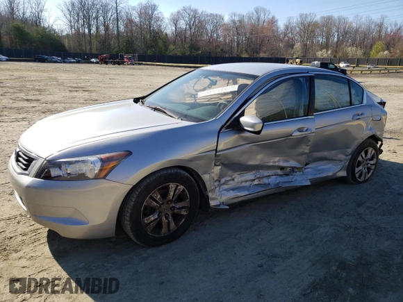 2009 Honda Accord LX-P with VIN 1HGCP26499A191814, listed as a Copart auction lot 50348815 with 133,599 mi miles and Salvage Title. Bid and sale history available at DreamBid. Image 1.