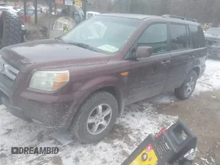 2008 Honda Pilot EX-L with VIN 5FNYF18548B036391, listed as a IAAI auction lot 41464097 with 186,226 mi miles and . Bid and sale history available at DreamBid. Image 17.