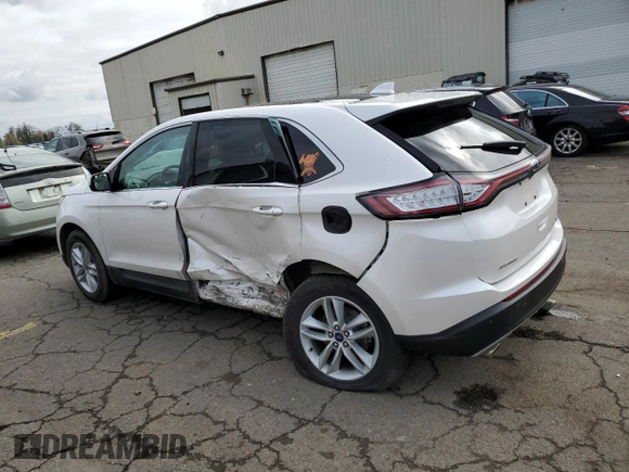 2018 Ford Edge SEL with VIN 2FMPK4J84JBB79918, listed as a Copart auction lot 52801355 with 50,933 mi miles and Salvage Title. Bid and sale history available at DreamBid. Image 2.