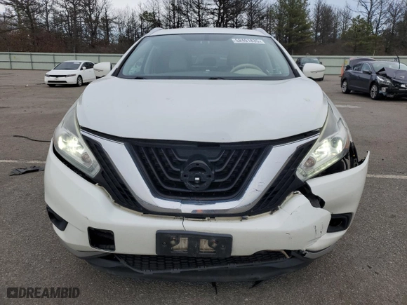 2015 Nissan Murano SL with VIN 5N1AZ2MH7FN206221, listed as a Copart auction lot 52401835 with 172,611 mi miles and Salvage Title. Bid and sale history available at carsss.com. Image 5.
