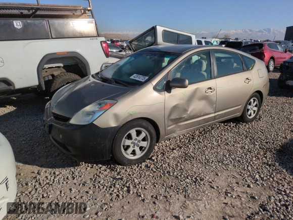 2005 Toyota Prius with VIN JTDKB20U953010811, listed as a Copart auction lot 42814775 with 224,480 mi miles and Salvage Title. Bid and sale history available at carsss.com. Image 1.