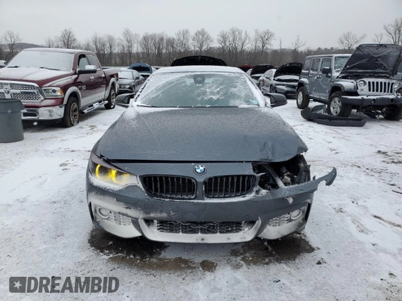 2018 BMW 4 Series 430i xDrive with VIN WBA4Z3C53JEC57500, listed as a Copart auction lot 87028974 with 63,727 mi miles and Salvage Title. Bid and sale history available at DreamBid. Image 5.