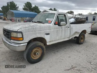 1993 Ford F-250 with VIN 1FTHF26H5PNA11633, listed as a Copart auction lot 79482634 with 186,709 mi miles and Salvage Title. Bid and sale history available at carsss.com. Image 1.