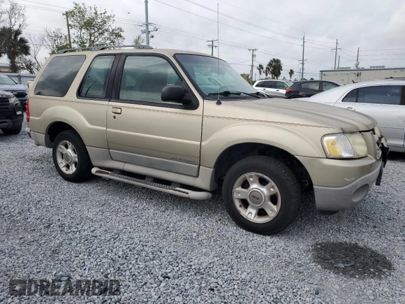 2002 Ford Explorer Sport Value with VIN 1FMYU60EX2UC31677, listed as a Copart auction lot 46415785 with 104,684 mi miles and Salvage title. Bid and sale history available at DreamBid. Image 4.