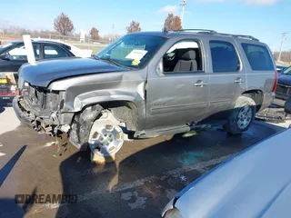 2012 Chevrolet Tahoe LS with VIN 1GNSKAE05CR278255, listed as a IAAI auction lot 41054601 with 205,470 mi miles and . Bid and sale history available at DreamBid. Image 2.