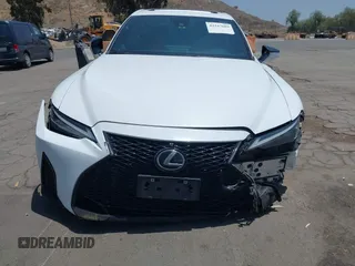 2023 Lexus IS 350 F Sport with VIN JTHGZ1B20P5059313, listed as a IAAI auction lot 42347689 with 32,949 mi miles and . Bid and sale history available at DreamBid. Image 12.