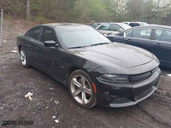2018 Dodge Charger R/T with VIN 2C3CDXCT6JH124405, listed as a IAAI auction lot 41786884 with 196,090 mi miles. Bid and sale history available at carsss.com. Image 1.